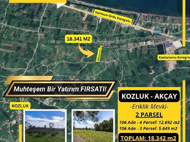 Terme, Samsun içerisinde satılık Arsa