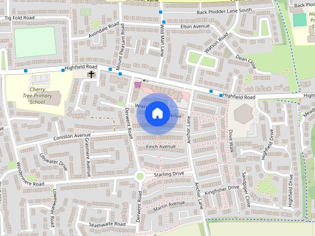 House for rent in Lee Bank, Greater Manchester