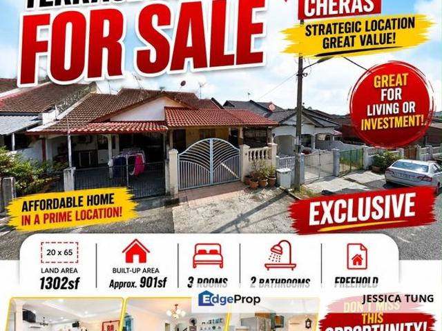House for sale in Cheras, Kuala Lumpur