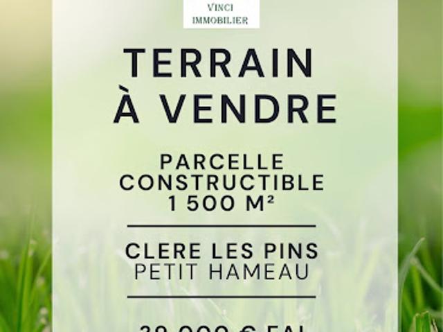 Terrain vente à Chinon, Cléré-les-pins