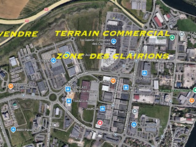 Terrain vente à Auxerre