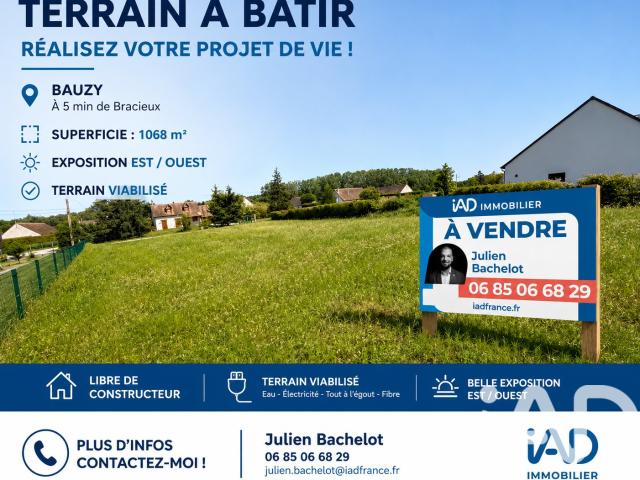 Terrain vente à Blois, Bauzy