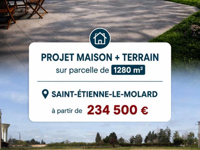 Terrain vente à Montbrison, Saint-etienne-le-molard