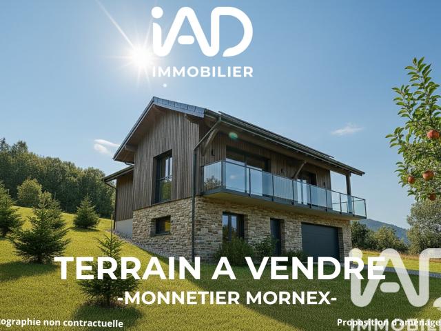 Terrain vente à Saint-Julien-en-Genevois, Monnetier-mornex