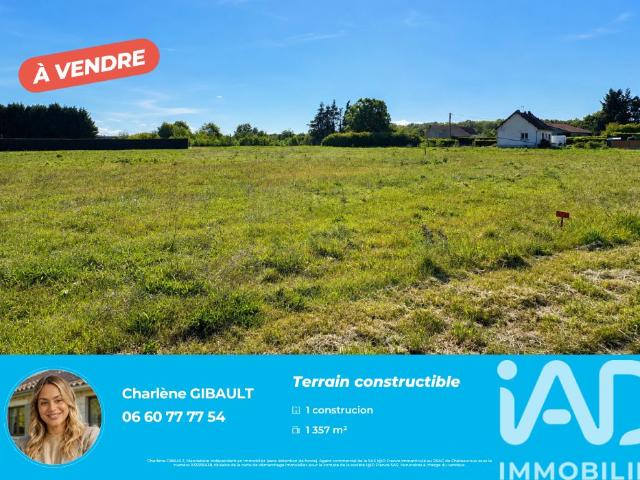 Terrain vente à Issoudun, Chabris