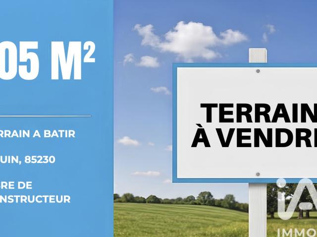 Terrain vente à Les Sables-d'Olonne, Bouin