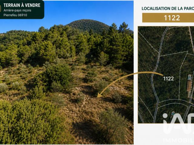 Terrain vente à Nice, Pierrefeu