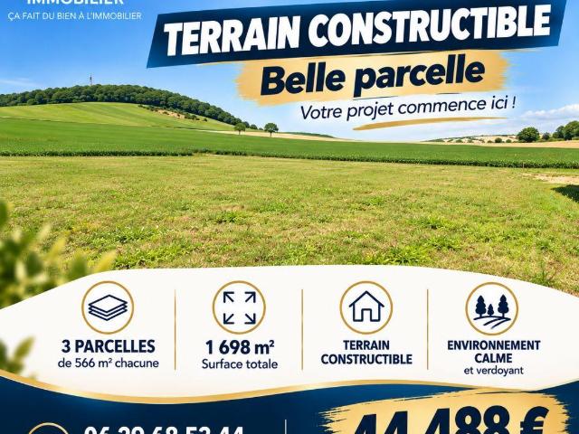 Terrain vente à Vert-la-Gravelle, Vert-Toulon