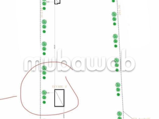 Terrain vente à Gharb-Chrarda-Beni Hssen