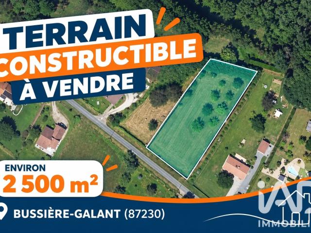 Terrain vente à Bussière-Galant