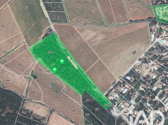 Terrain vente à Brignoles, Le Cannet-des-maures