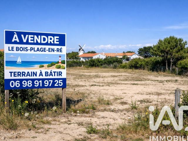 Terrain vente à La Rochelle, Le Bois-plage-en-ré