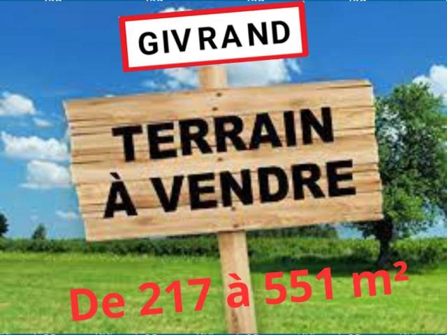 Terrain vente à Les Sables-d'Olonne, Givrand