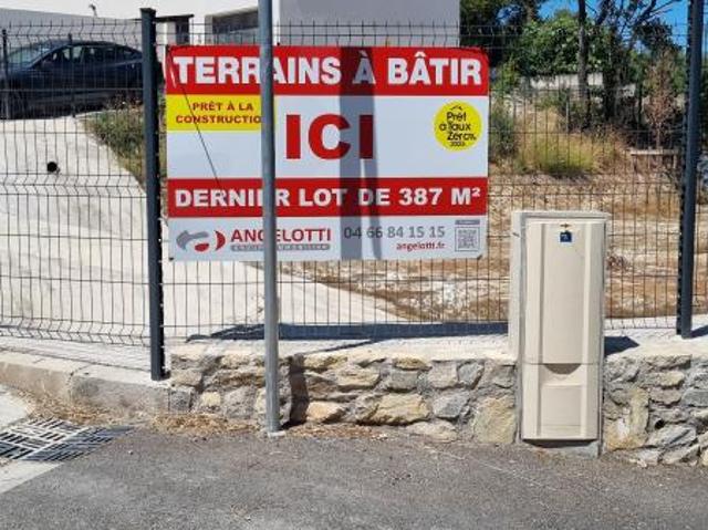 Terrain vente à Nîmes