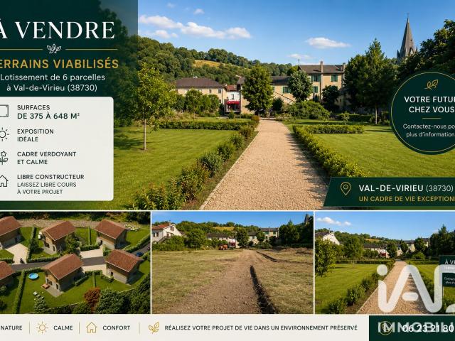Terrain vente à La Tour-du-Pin, Virieu