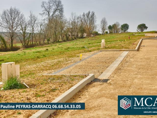 Terrain vente à Landes