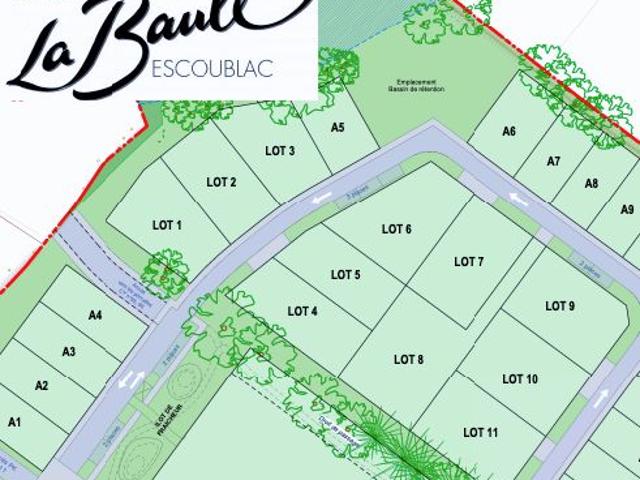 Terrain vente à Saint-Nazaire, La Baule-escoublac