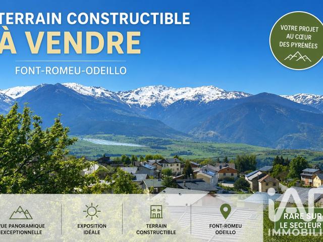 Terrain vente à Prades, Font-romeu-odeillo-via