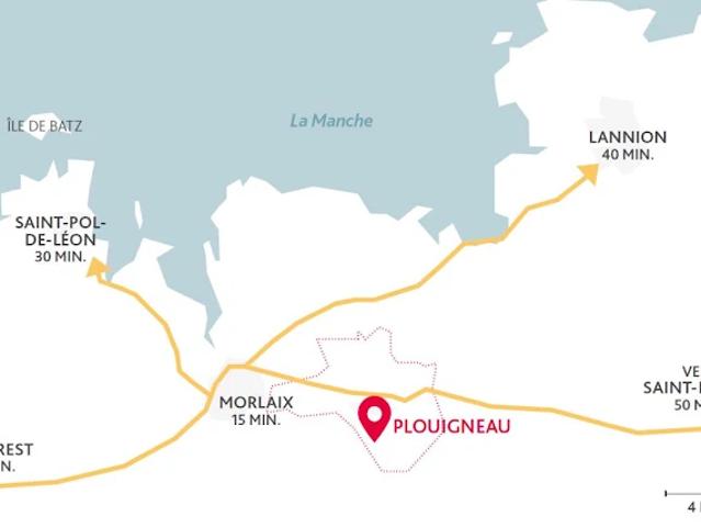 Terrain vente à Morlaix, Bretagne