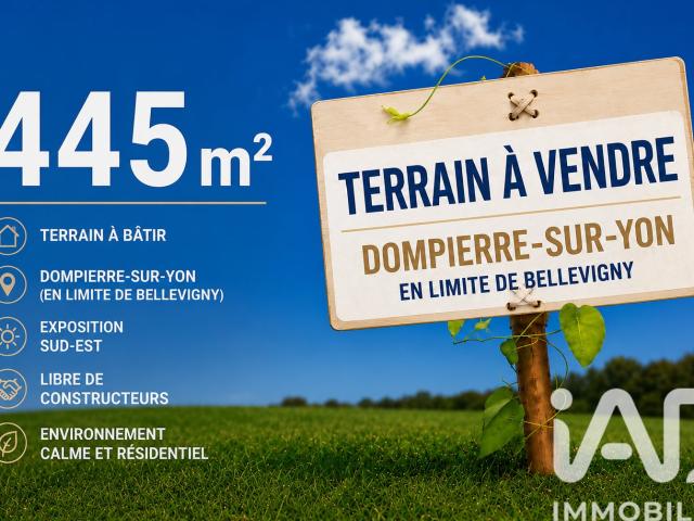Terrain vente à La Roche-sur-Yon, Dompierre-sur-yon