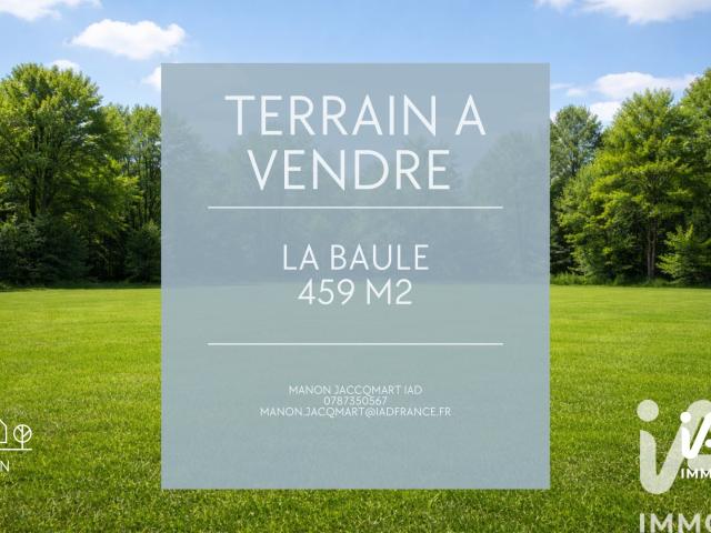 Terrain vente à Saint-Nazaire, La Baule-escoublac