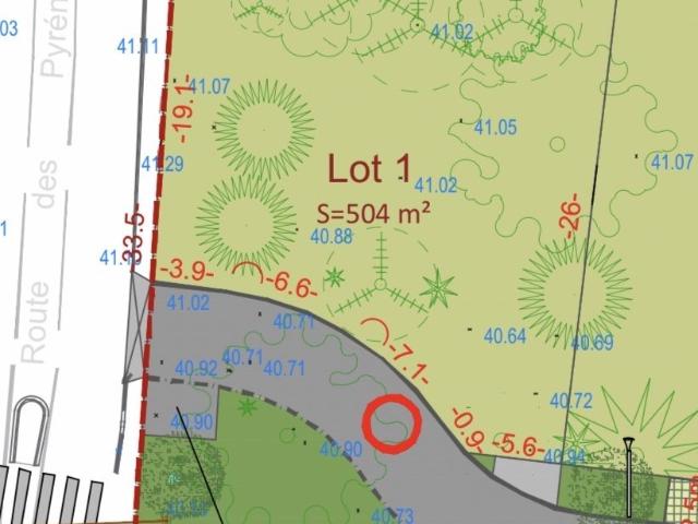 Terrain vente à Dax, Saint-martin-de-hinx