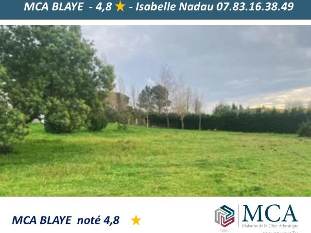 Terrain vente à Blaye, Cartelègue