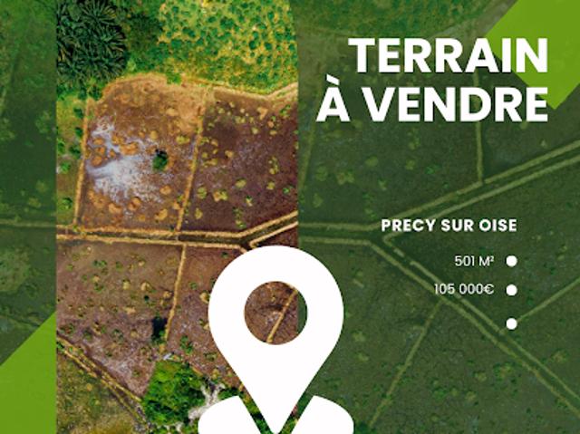Terrain vente à Senlis, Précy-sur-oise