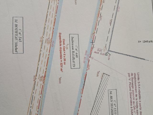 Terrain vente à Nantes, Corcoué-sur-logne