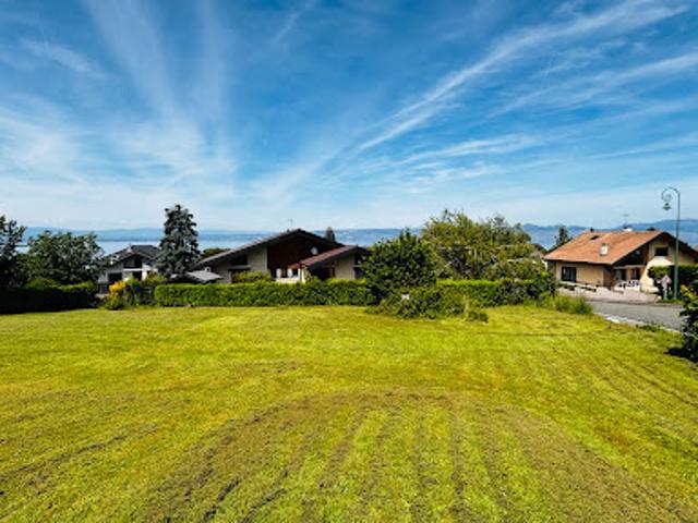 Terrain vente à Thonon-les-Bains, Neuvecelle