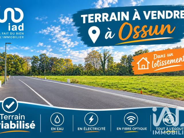 Terrain vente à Lotissement de la Clotte, Ossun