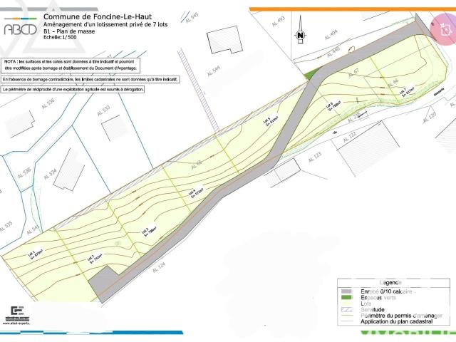Terrain vente à Lons-le-Saunier, Foncine-le-haut