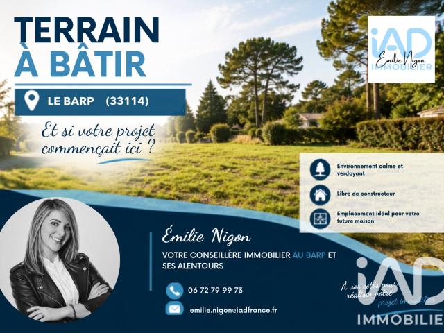 Terrain vente à Haureuils, Le Barp