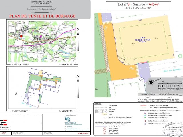 Terrain vente à France métropolitaine, Hinx