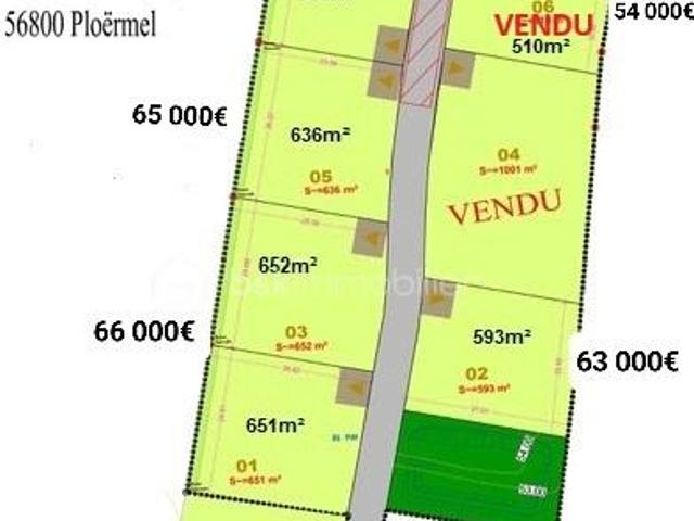 Terrain vente à Pontivy, Bretagne