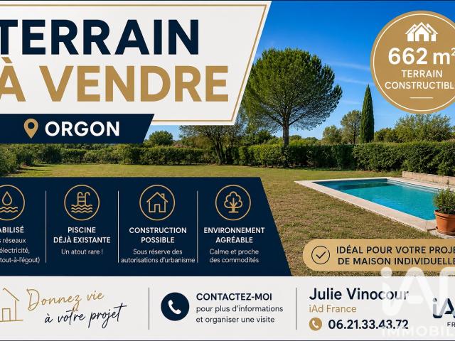 Terrain vente à Arles, Orgon
