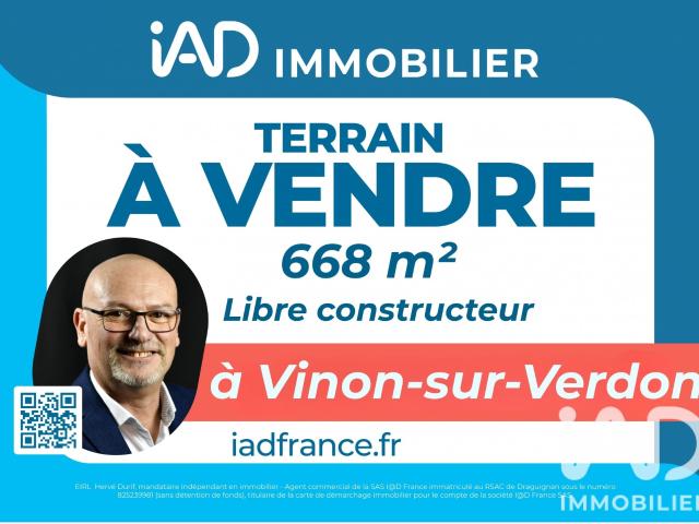 Terrain vente à Brignoles, Vinon-sur-verdon