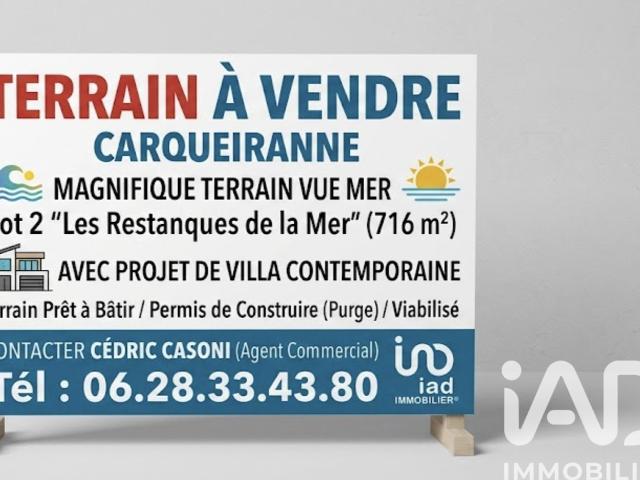 Terrain vente à Arrondissement de Toulon, Carqueiranne