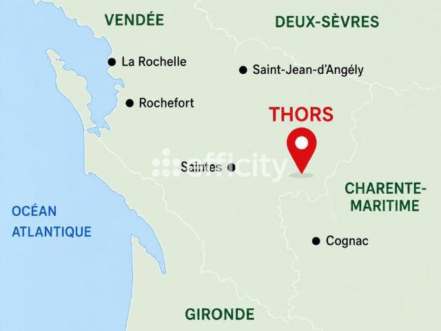 Terrain vente à Saint-Jean-d'Angély, Thors