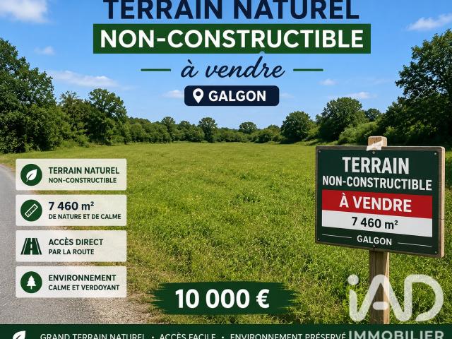 Terrain vente à Libourne, Galgon