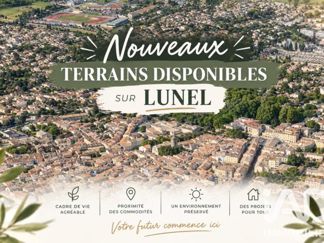 Terrain vente à Montpellier, Lunel
