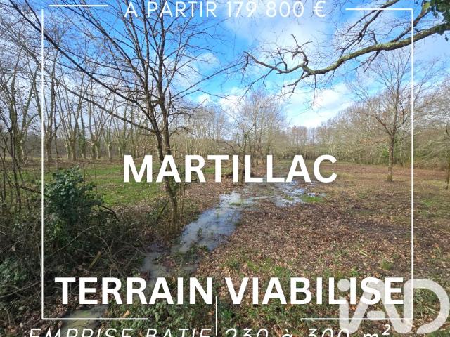 Terrain vente à Bordeaux, Martillac