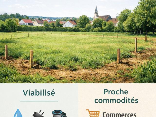 Terrain vente à Bordeaux, Camarsac