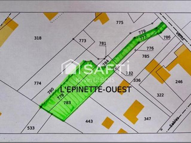 Terrain vente à Châtellerault, Lencloître