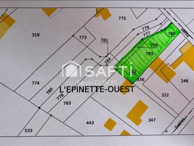 Terrain vente à Châtellerault, Lencloître