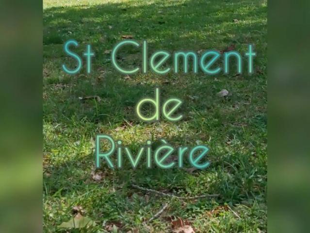 Terrain vente à Saint-clément-de-rivière