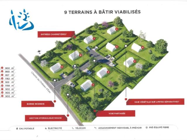 Terrain vente à Bernay, Appeville-annebault