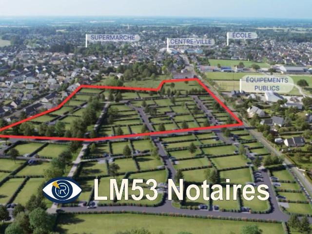 Terrain vente à Laval, Bonchamp-lès-laval