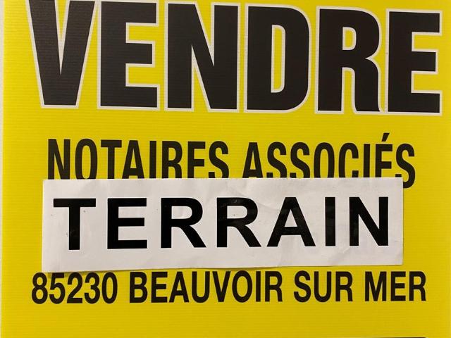 Terrain vente à Les Sables-d'Olonne, La Barre-de-monts
