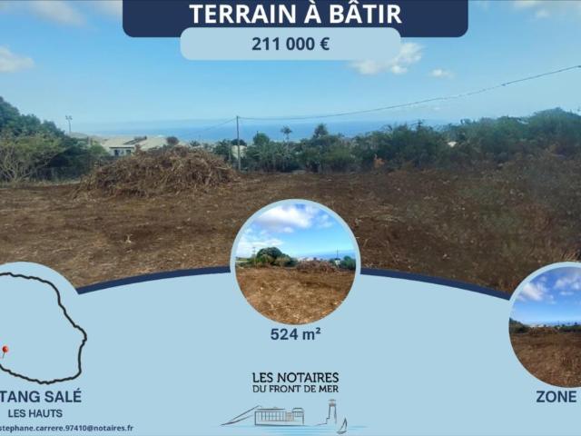 Terrain vente à La Réunion